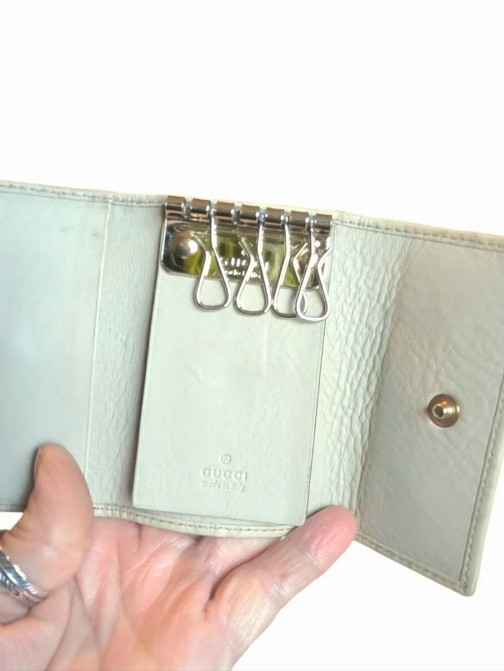 Gucci Guccissima Princy Key Case Holder - Picture 6 of 12